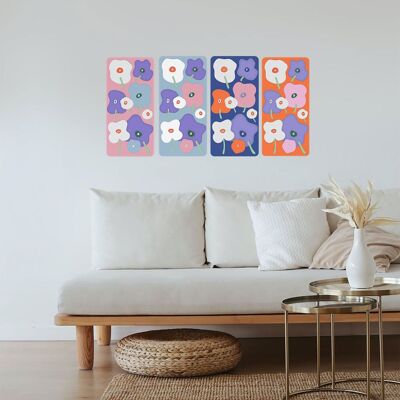 Decorative Poppies Painting - designer and original wall decoration