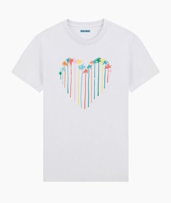 Palmier d'amour T-shirt unisexe 1