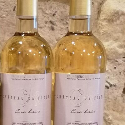 Vin blanc doux AOP Pacherenc du Vic-Bilh - Château de Fitère - Cuvée Karine 2018 - 75 cl
