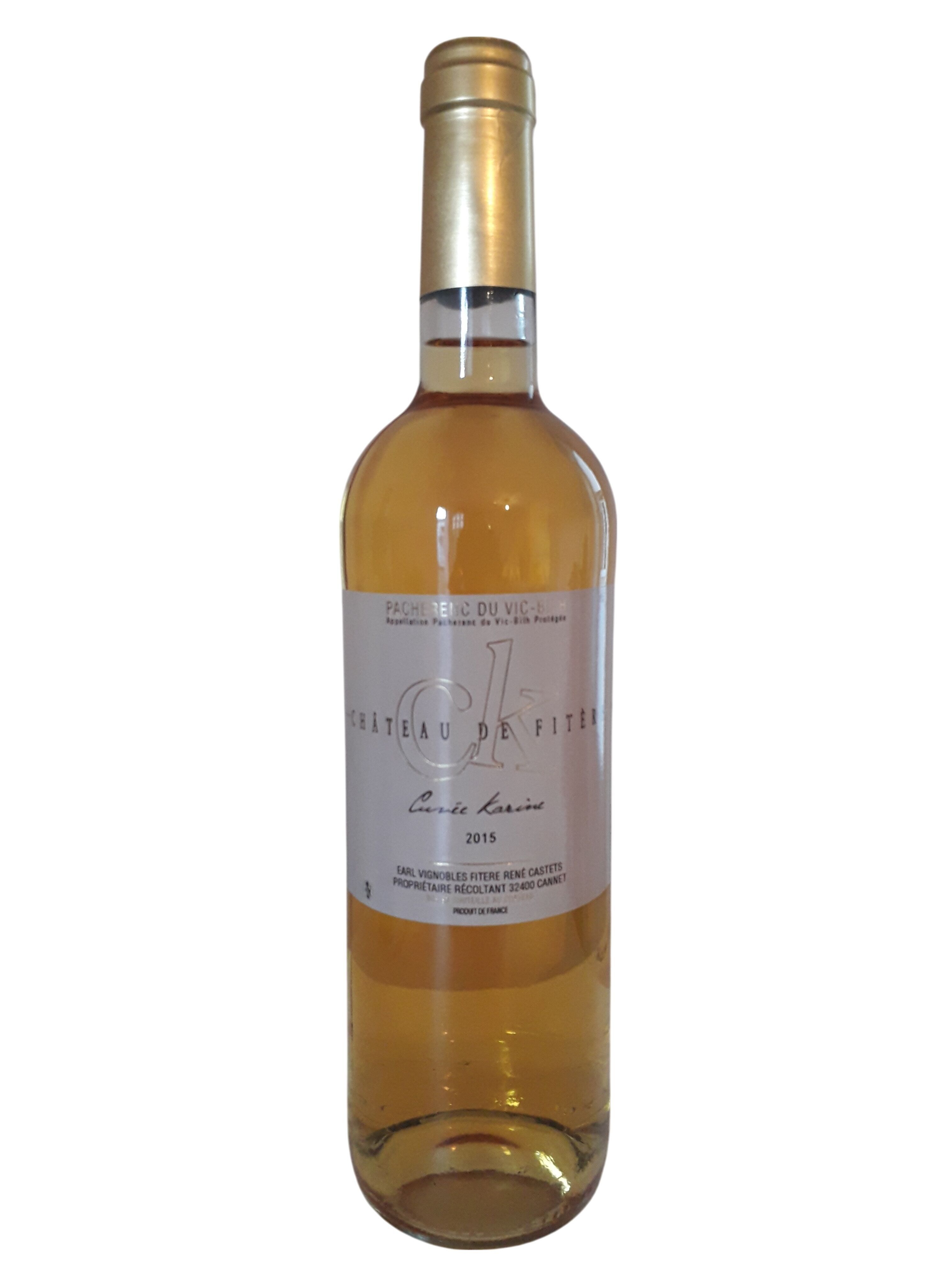 Vino bianco dolce AOP Pacherenc du Vic-Bilh - Château de Fitère - Cuvée Karine 2018 - 75 cl