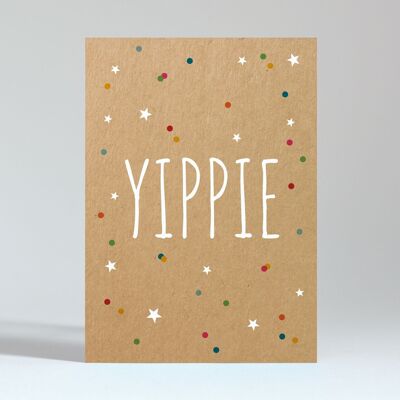 Postkarte "YIPPIE"