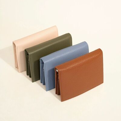 Genuine Leather Unisex Wallet Card Holder
