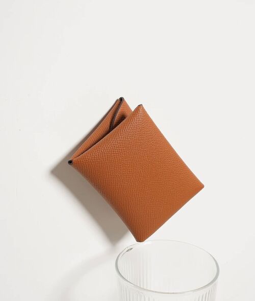 Genuine Leather Double Pocket Wallet