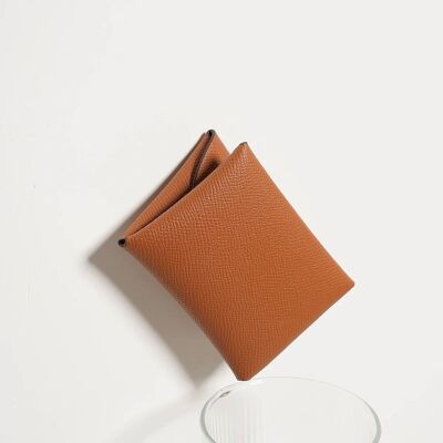 Genuine Leather Double Pocket Wallet