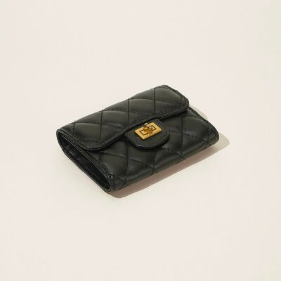 Genuine Lamb Leather Vintage Style Wallet