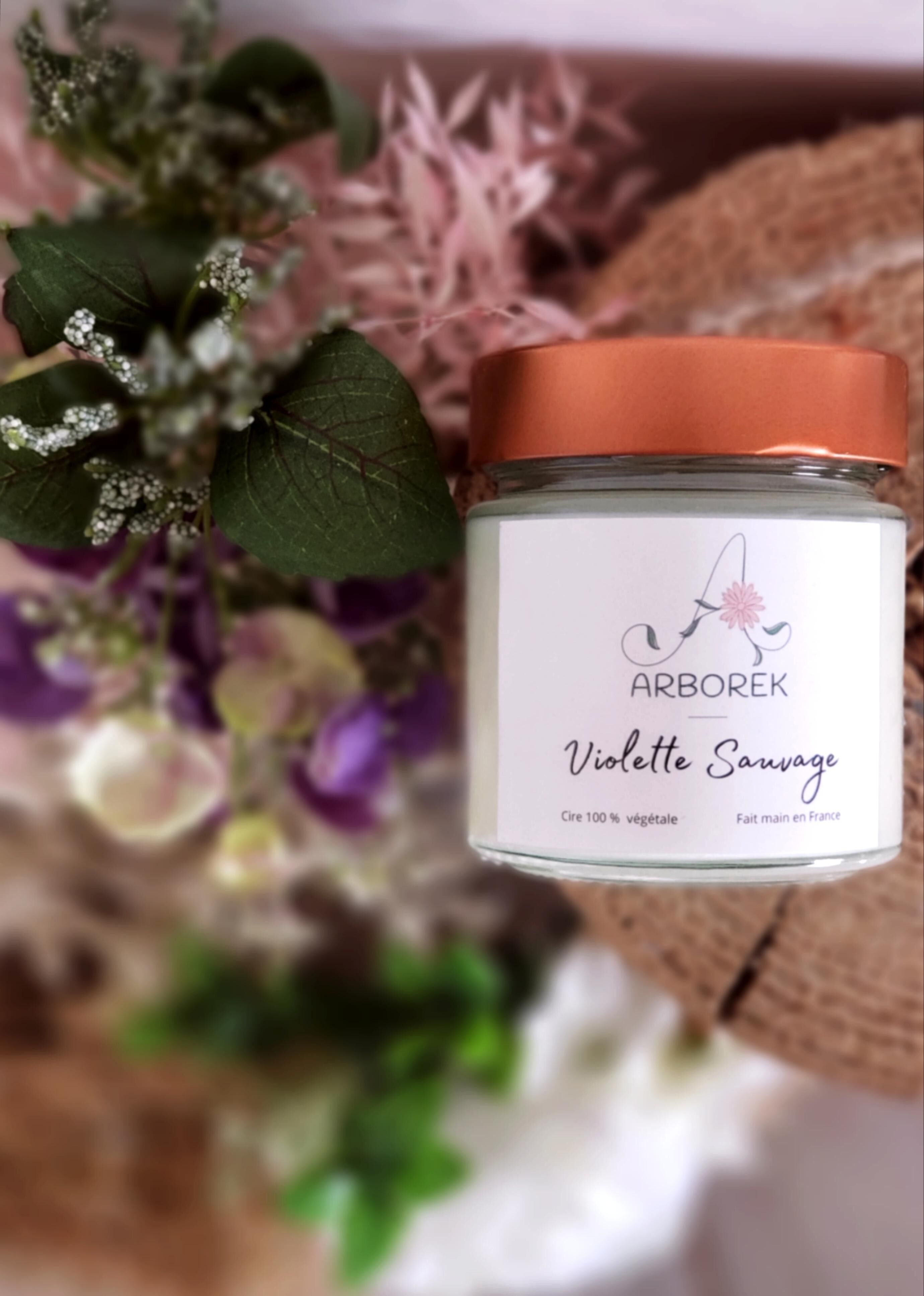Vela perfumada Violette Sauvage