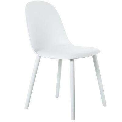SEDIA IN PP BIANCO _45X49X81CM ST61192