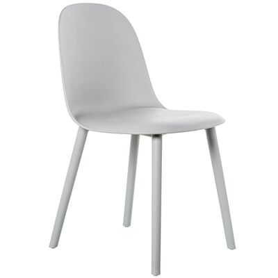 GRAY PP CHAIR _45X49X81CM ST61193