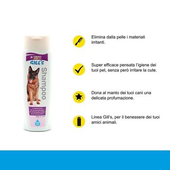 Shampoing apaisant pour chien - Gill's 2