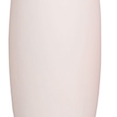 Vase en verre moderne en blanc. Origine : Espagne Dimension : 7x10x30cm EE-005B