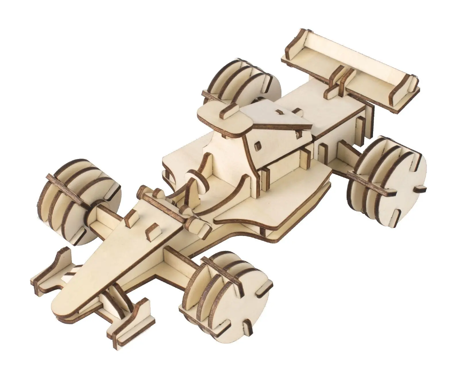 Buy wholesale Construction kit Formula 1 racing car made of wood