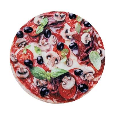 Fleece-Hundedecke – Pizza