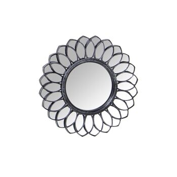 SET 5 APPLIQUES MÉLAMINE MIROIR ARGENT 1X°55CM + 4X°25CM ST23302 4