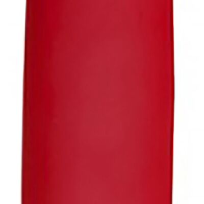 Vaso moderno in vetro rosso. Origine: Spagna Dimensioni: 5x25 cm EE-013R