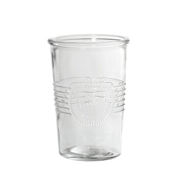 LOT DE 6 VERRES VERRE 590ML _°SUP.9,5X14CM SOCLE:°7CM ST10085 4