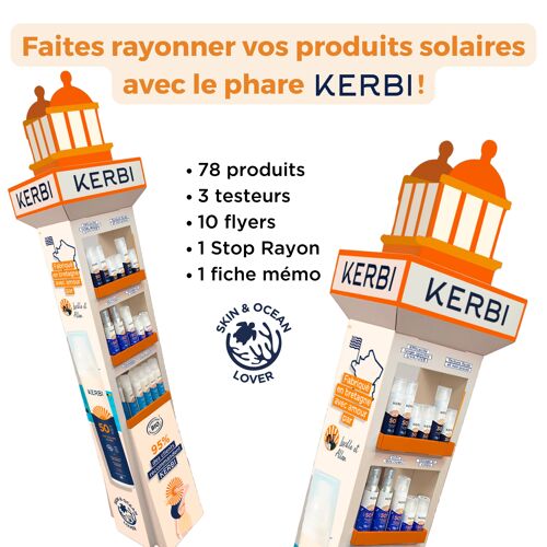 Kit Crème Solaire N°2 - Faites rayonner vos soins solaires Kerbi ! ☀️ SPF30 - SPF 50
