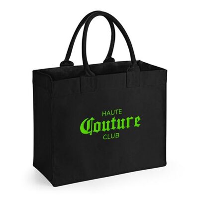 Tasche Quadratische Haute Couture Grün
