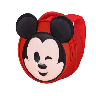 Disney Mickey Mouse Send-Emoji Rucksack, Rot