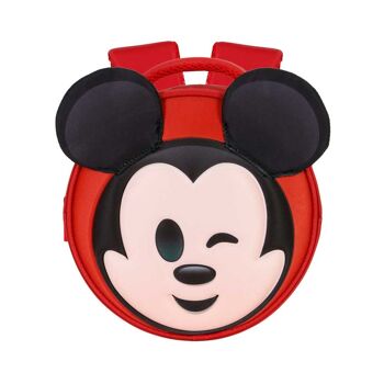 Disney Mickey Mouse Send-Emoji Sac à dos Rouge 2