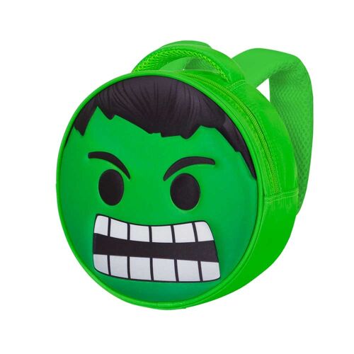 Marvel Hulk Send-Mochila Emoji, Verde