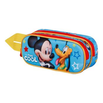 Disney Mickey Mouse Pal-Double Trousse 3D Bleu 1