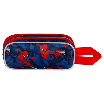 Marvel Spiderman Stronger-Double Trousse 3D Rouge 3