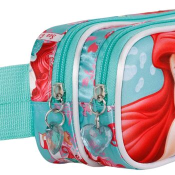 Disney Ariel Sea-Double Trousse 3D Bleu 4