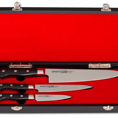 PRO-S Set mit 3 Messern im Geschenkkarton-SP-0230