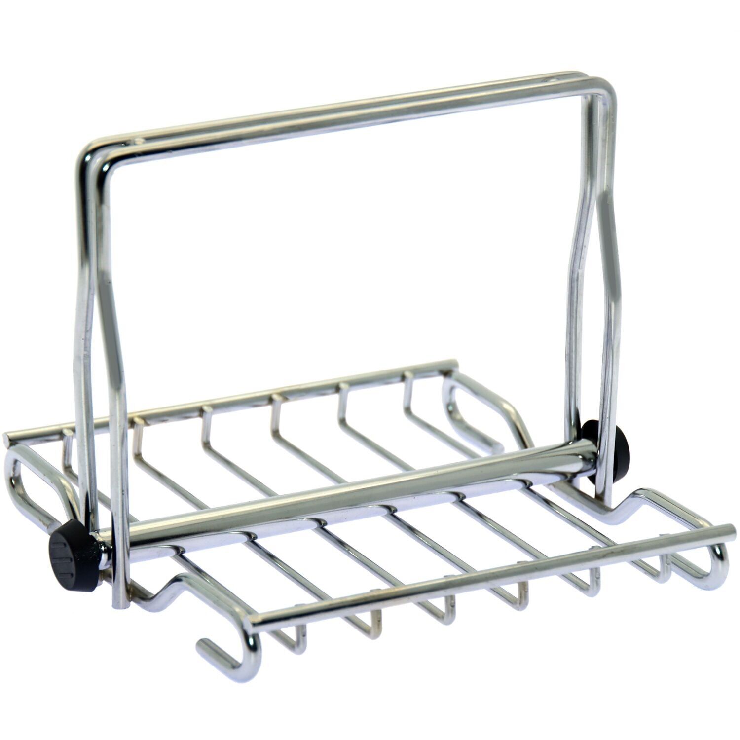 Chrome napkin holder 21x18x15cm st80025