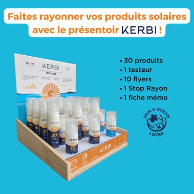 Kit Crème Solaire N°1 - Devenez expert en protections solaires avec Kerbi ☀️ SPF30 SPF 50