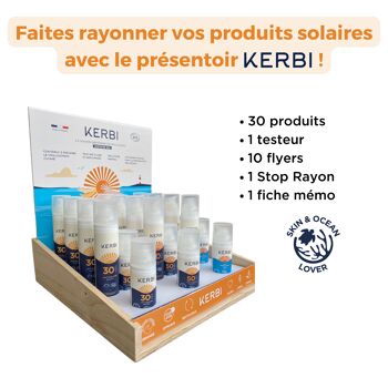 Kit Crème Solaire N°1 - Devenez expert en protections solaires avec Kerbi ☀️ SPF30 SPF 50 1