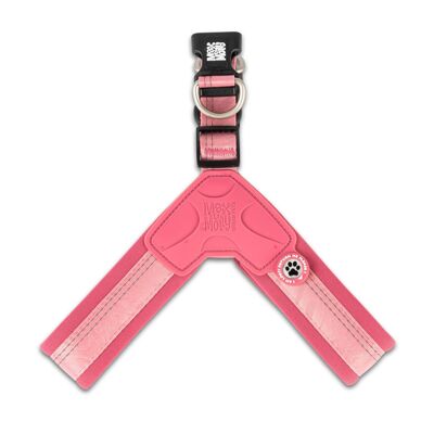 JE T'AI EU!    Harnais pour chien Q-Fit - Matrix 2.0 Rose