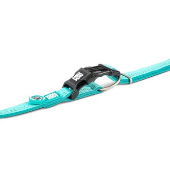 JE T'AI EU!    Collier pour chien Smart ID - Matrix 2.0 turquoise 7