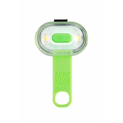 Matrix Ultra LED - Lampe de sécurité pour chien Vert Lime