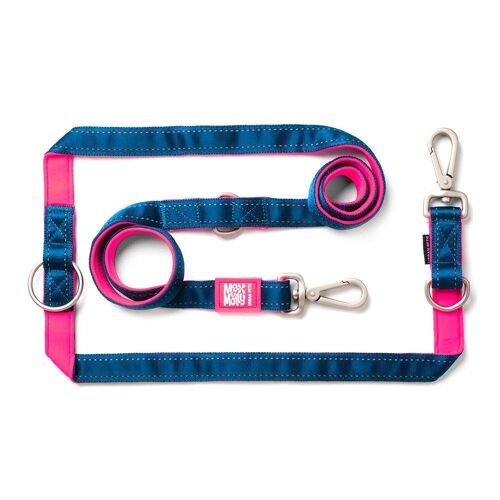 Dog Multi-Function Leash - Matrix Pink