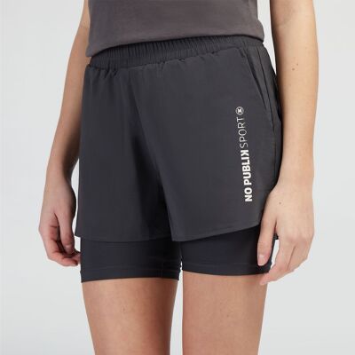 Sports shorts DELPHINE Gray
