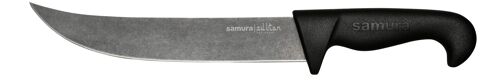 Kitchen knife Slicer Pichak Long 213 mm, black handle, -SUP-0045B
