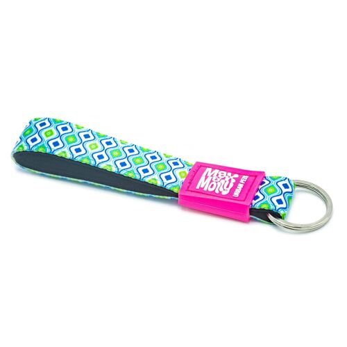 Key Ring - Retro Blue/Tag