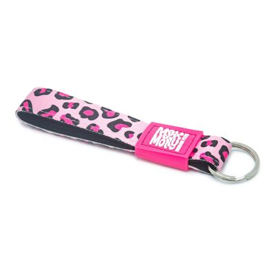 Portachiavi - Leopardo Rosa/Tag