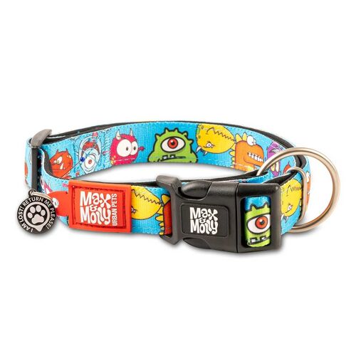 GOTCHA! Smart ID Dog Collar - Little Monsters