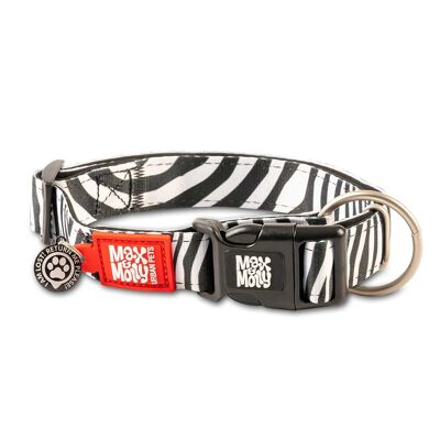 GOTCHA! Smart ID Dog Collar - Zebra