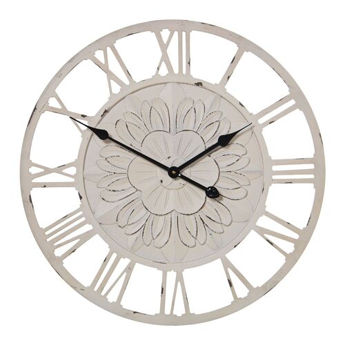 RELOJ PARED 60CM MADERA °60X4,5CM ST23272