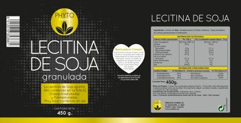 PHYTOFARMA Lécithine de Soja Granulée 450 grs 2