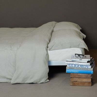 MANHATTAN linen double duvet cover