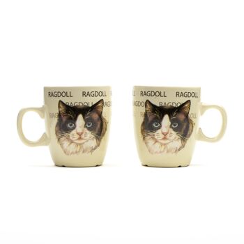 Mug Senseo Ragdoll par 3 pièces