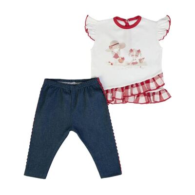 16159 - T-shirt + leggings (denim) - SS24