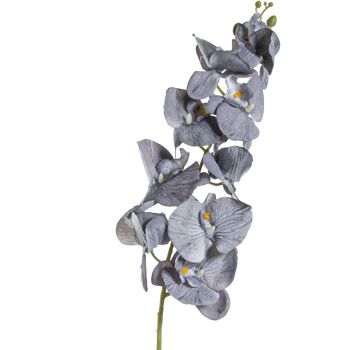 BRANCHE D'ORCHIDÉE BLEUE POLYESTER _100CM ST27472 2