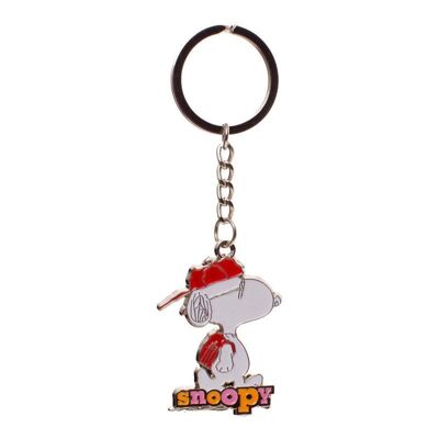 Peanuts - Porte-clés Snoopy métal 10 cm Joe Cool