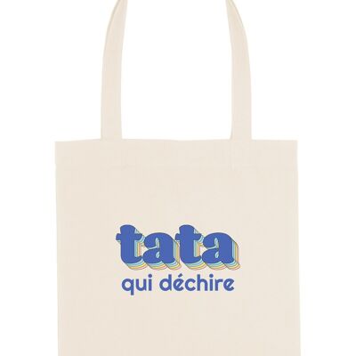 TOTEBAG NATURAL ACCESORIO TATA QUE SE ROMPE 3