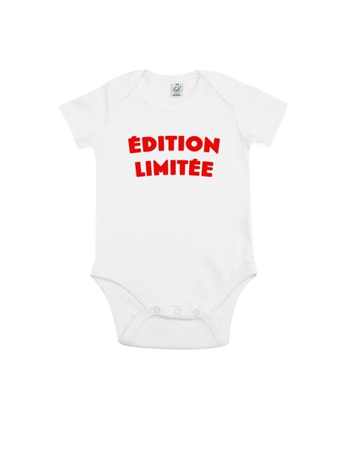 BODYS BLANC BEBE EDITION LIMITÉE 2